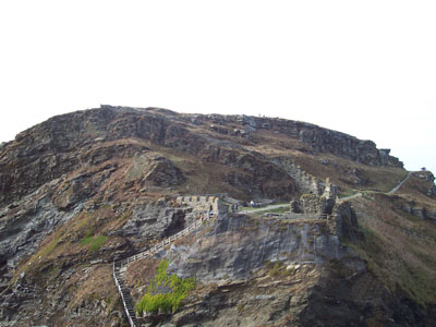 King Arthur's Castle Ruins